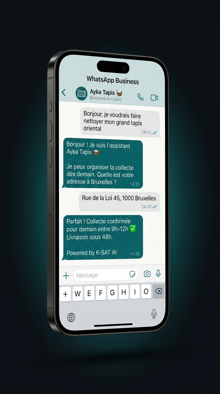 Assistant WhatsApp IA Ayka Tapis